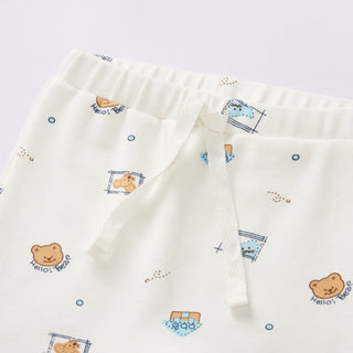 Hello Bear Print Baby Leggings | Hello Bear