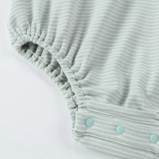 Mint Stripe Sleeveless Bodysuit | Mint Stripe